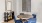 a room with a table and chairs