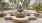 a fountain in a park
